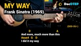 My Way - Frank Sinatra (1969) - Easy Guitar Chords Tutorial with Lyrics