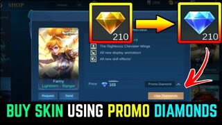 HOW TO USE PROMO DIAMONDS IN MOBILE LEGENDS