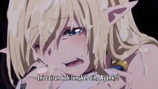 Cairan lengket apa tuh kok bisa bikin Aria-chan becek 🥵💦