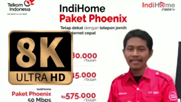 Iklan internet Indihome Indonesia versi asli.