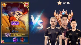 ZukaNoPro Cùng Onekill Vô Tình Đụng Độ Bộ 3 SGP Trên Rank Cao Thủ 115 Sao Cực Căng !!!