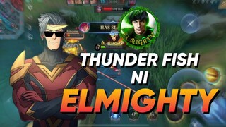 Thunder fish ni chou ginamit ni ELMIGHTY 😂