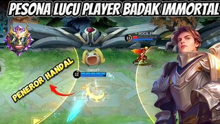 Random Pesona Lucu player Epic Immortal Indonesia 😂, Mobile Legends exe Wtf Funny Moments