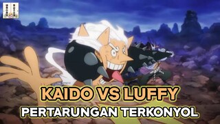 DUEL LELUCON KAIDO VS LUFFY GEAR 5