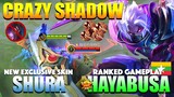 Shura Hayabusa Ranked Gameplay | New Exclusive 11.11 Skin | Top Global Hayabusa Gameplay ~ MLBB
