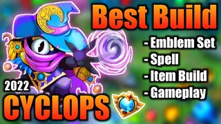 CYCLOPS BEST BUILD 2022 | TOP 1 GLOBAL CYCLOPS BUILD | CYCLOPS - MOBILE LEGENDS | MLBB