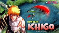 Skin Terbaru!! Ichigo Kurosaki 🔥[BLEACH X MLBB]