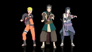 【Naruto MMD/2K/60FPS】- Pull Up - Naruto*Haku*Sasuke