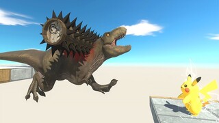 Watch Out For Falling Grinders - Animal Revolt Battle Simulator