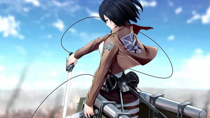 Chiếc khăn quàng cổ của Mikasa ngày càng sờn rách, lâu rồi tôi không được cười ...