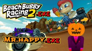 Mr.happy EXE with Warhawk (beach buggy racing 2) funny game clips montage