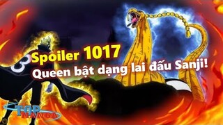 [Spoiler OP 1017]. Queen Bệnh Dịch bật dạng lai đấu Sanji!