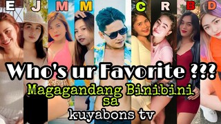 Mga BINIBINI sa kuyabons tv | Music Videos