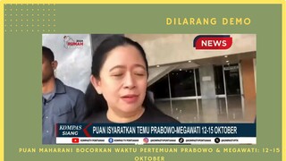 Puan Merencanakan Pertemuan Megawati - Prabowo