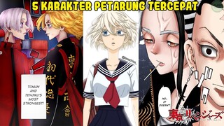 5 KARAKTER  Petarung Tercepat di Tokyo Revengers