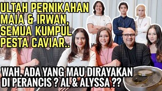 ULTAH PERNIKAHAN MAIA ESTIANTY & IRWAN MUSSRY, WAH ADA YANG MAU NGERAYAIN DI PERANCIS, AL & ALYSSA ?