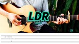 (Speed-up) LDR - Shoti - Fingerstyle (Tabs) Guitar Chords + lyrics