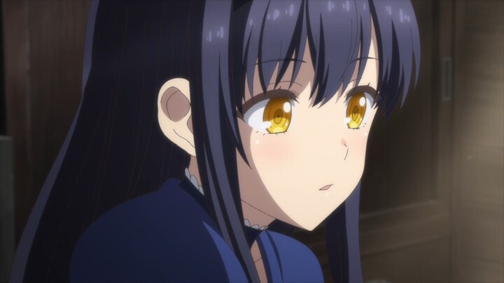 Anime summer pockets MC ini sangat agresif dan mengoda si cwo ini dan terdiam🔥🤣( Lycris x AMV)#