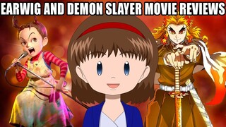 DOUBLE MOVIE REVIEW! Earwig and the Witch and Demon Slayer Mugen Train Review!