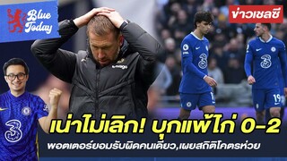 สรุปข่าวเชลซี : เน่าไม่เลิก! บุกแพ้ไก่ 0-2, พอตเตอร์ยอมรับผิดคนเดียว,เผยสถิติโคตรห่วย