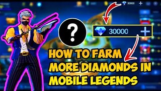 NEWEST WAY ON HOW TO GET FREE DIAMONDS IN MOBILE LEGENDS | EASY FARM DIAMONDS | 100% LEGIT - MLBB