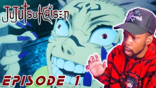 HE'S A DEMON?! | Jujutsu Kaisen: Season 1, Episode 1 - Blind Reaction