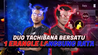 SETENGAH ERANGLE RATA SAMA MEREKA BERDUA !! DUO TACHIBANA BERSATU LANGSUNG MENGGILA ! - PUBG MOBILE