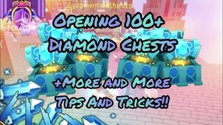 Opening 100+ Diamond Chests in Bedwars + Tips And Tricks 😄 (Blockman Go)