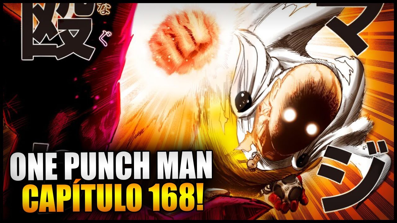 SAITAMA vs GAROU CÓSMICO! One Punch Man - Capítulo 165 (Completo) em  Português 