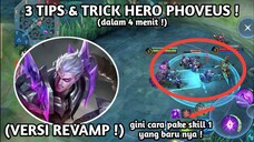 INI DIA TEKNIK TERBARU NYA ! 3 TIPS & TRICK PHOVEUS REVAMP !