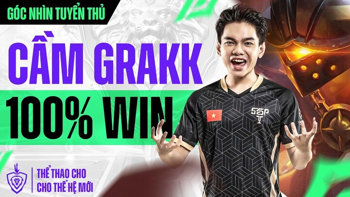 FISH CẦM GRAKK "100% WIN" KÉO ĐI GIẤC MƠ VÔ ĐỊCH CỦA V GAMING I GÓC NHÌN TUYỂN THỦ #21