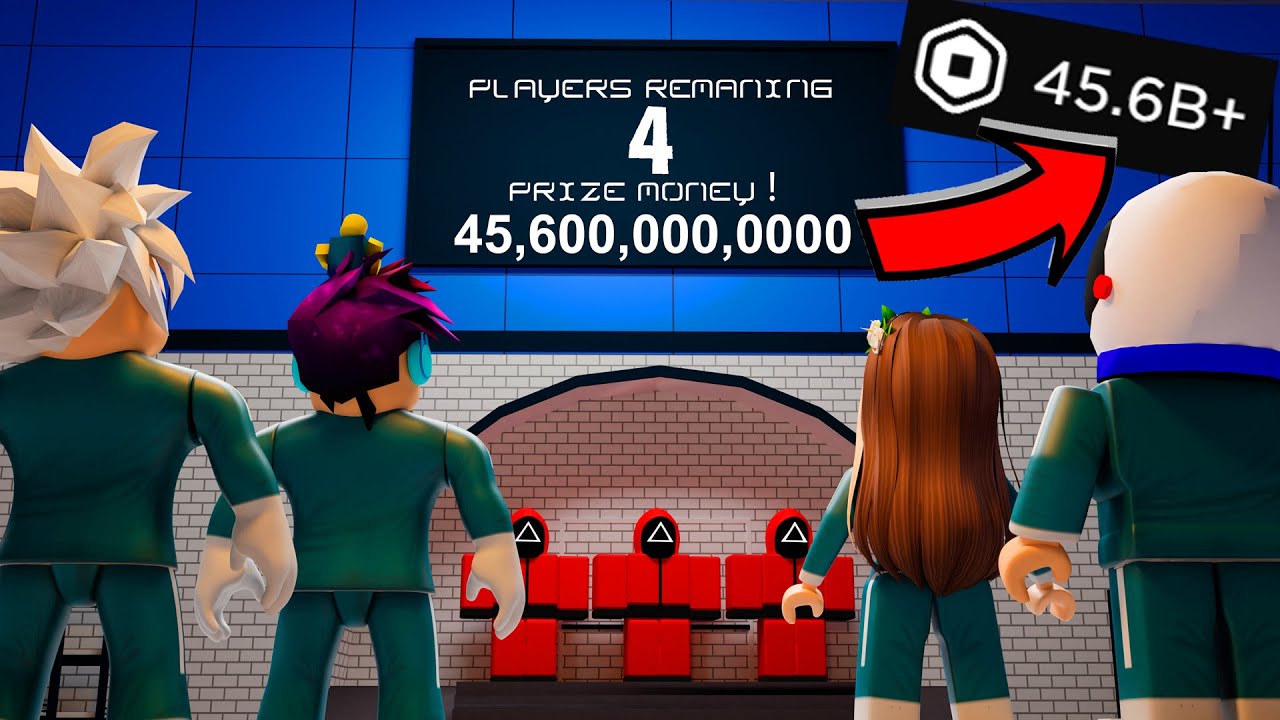 Squid Game BUT You Actually WIN ROBUX! - Bilibili