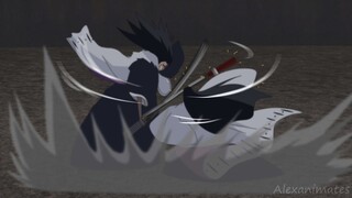 Kenpachi vs Unohana Part 2 English Dub [Fan-Animation]