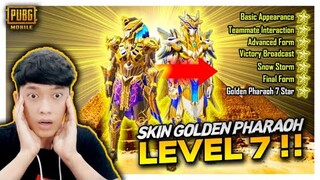 SKIN PHARAOH LEVEL MAX INILAH SKIN PALING KEREN SEPANJANG SEJARAH DI PUBG MOBILE