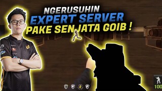 NGERUSUH DI EXPERT SERVER PAKE SENJATA GOIB ?! GILA DAMAGE NYA GAK NGOTAK !! - POINT BLANK INDONESIA