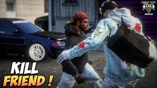 IDENTITAS TERBONGKAR‼️BUNUH TEMAN TERDEKAT DI GTA 5‼️- GTA 5 RP