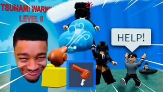 ROBLOX TSUNAMI GAME FUNNY MOMENTS (MEMES)