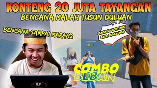 KONTENG 20 JUTA TAYANGAN !! BENCANA MALAH TUSUN DULUAN SAMPAI NGAMOK!!! | PUBG Mobile