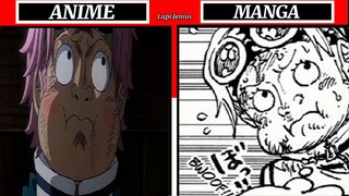 ONE PIECE EPISODE 1113 VS MANGA