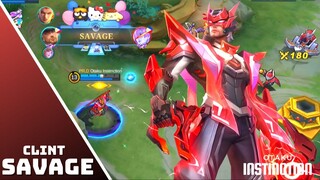 Clint Crimson Blast Savage | Mobile Legends