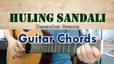 Huling Sandali - December Avenue - Guitar Chords
