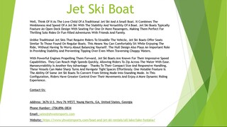 Jet Ski Boat