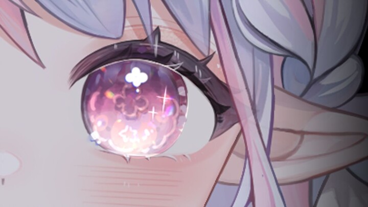 500+ layers of model details, pupils with light in the eyes [Live2D model display]