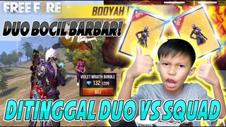 DITINGGAL DUO VS SQUAD DI RANKED OTW MASTER! PAKAI SKIN MURAH TERBAIK! AUTO BOOYAH! - GARENA FF