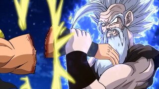 Keadaan Kaio Fist Gogeta dan Broly yang sepuluh kali memungkinkan Yamoshi mencapai keadaan Dewa Supe