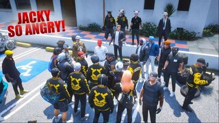 JACKY MARAH ! PERNIKAHAN DIHUJANI PELURU !! GTA V ROLEPLAY