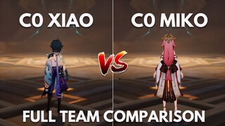 Who is The STRONGEST DPS?? XIAO vs YAE MIKO!! [Genshin Impact]