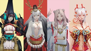 [Onmyoji MMD] What?! You are also a Jimei standing on the ground! (Suzuka Gozen: It seems that some 