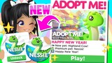 *IT'S HERE* NESSIE & HIGHLAND COW PETS in ADOPT ME UPDATE (roblox)