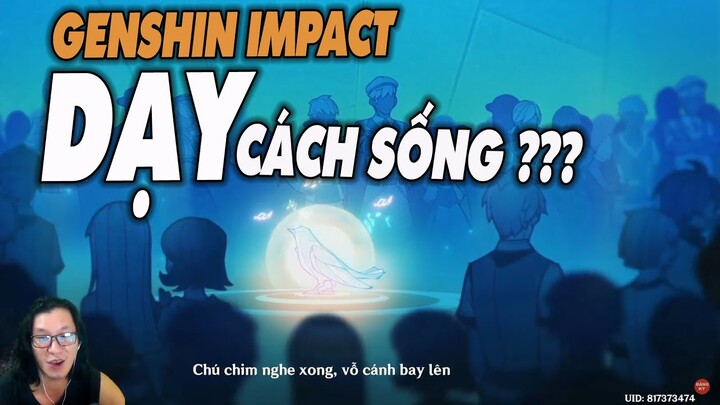 Chơi game cũng "nên người" - Genshin nay làm hướng nghiệp rồi :D